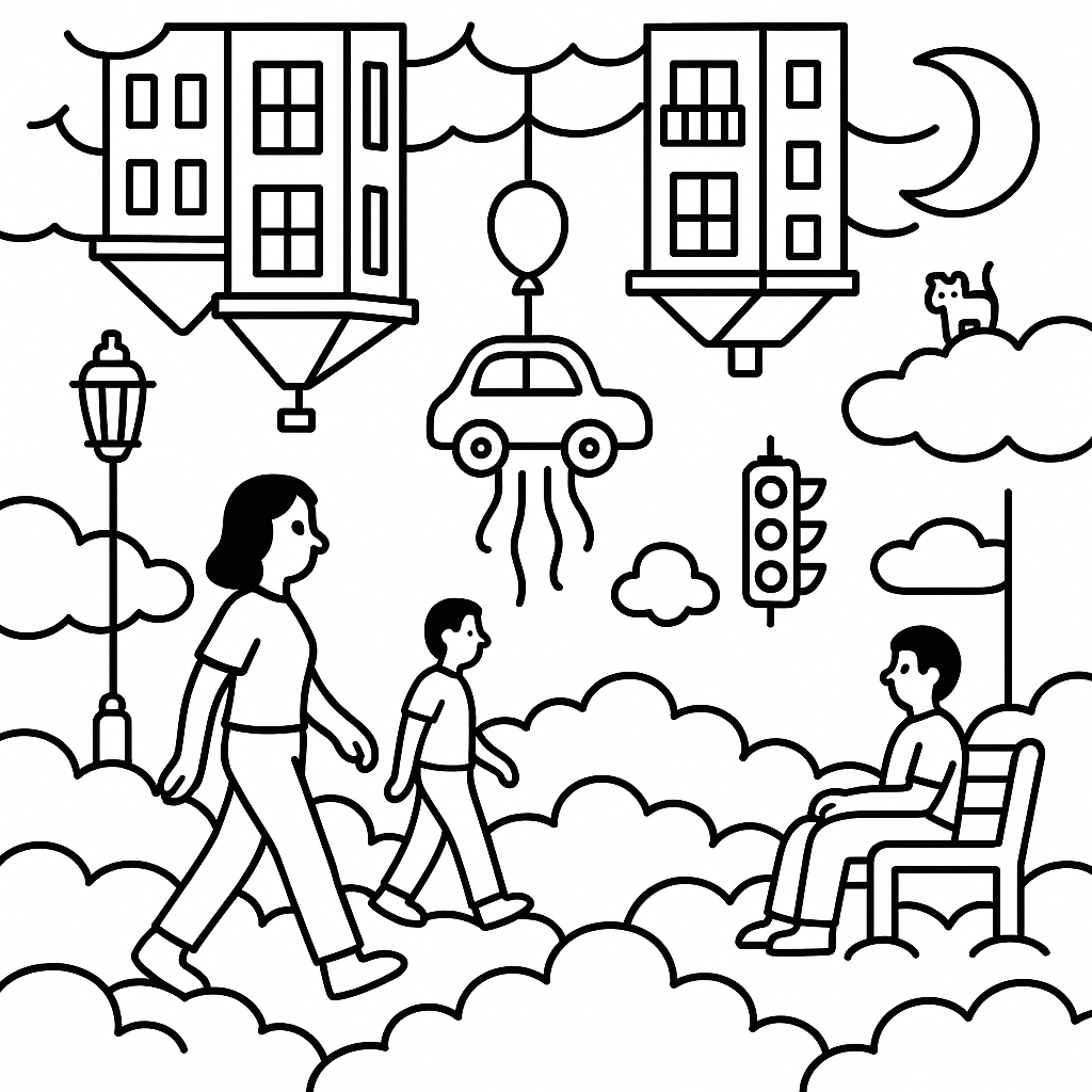 Page de coloriage détaillée